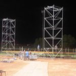Palco 15x12,50 con torri 2,50x2,50 h 10 1