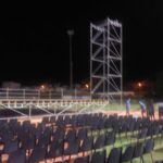 Palco 15x12,50 con torri 2,50x2,50 h 10 2